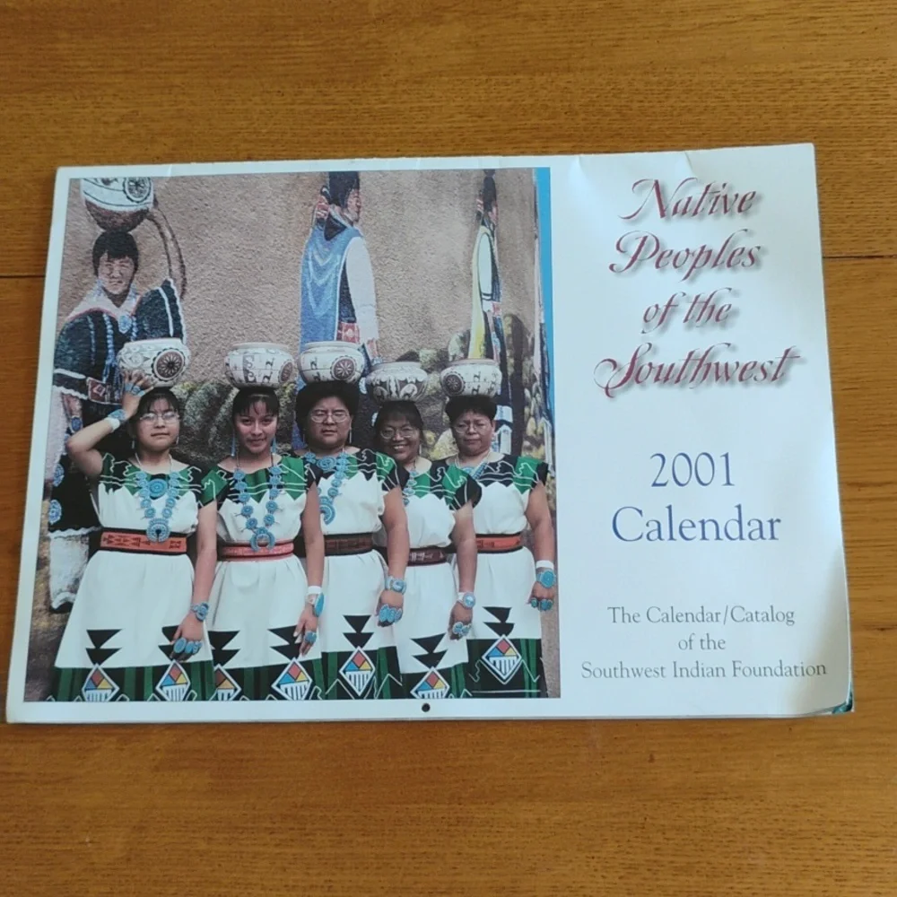 1991 Sioux Art 1999 Cherokee Heritage 2001 Native PeopleSW 2004 Am West Calendar